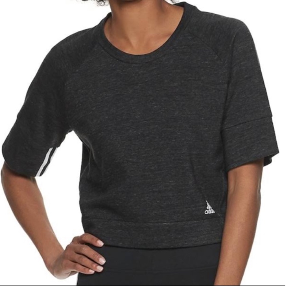 Adidas Short Sleeve Sweatshirt